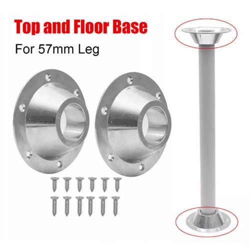 Table bases aluminium - 2*, rv