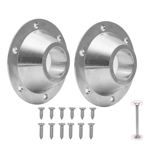 2pcs table bases aluminium - rv,